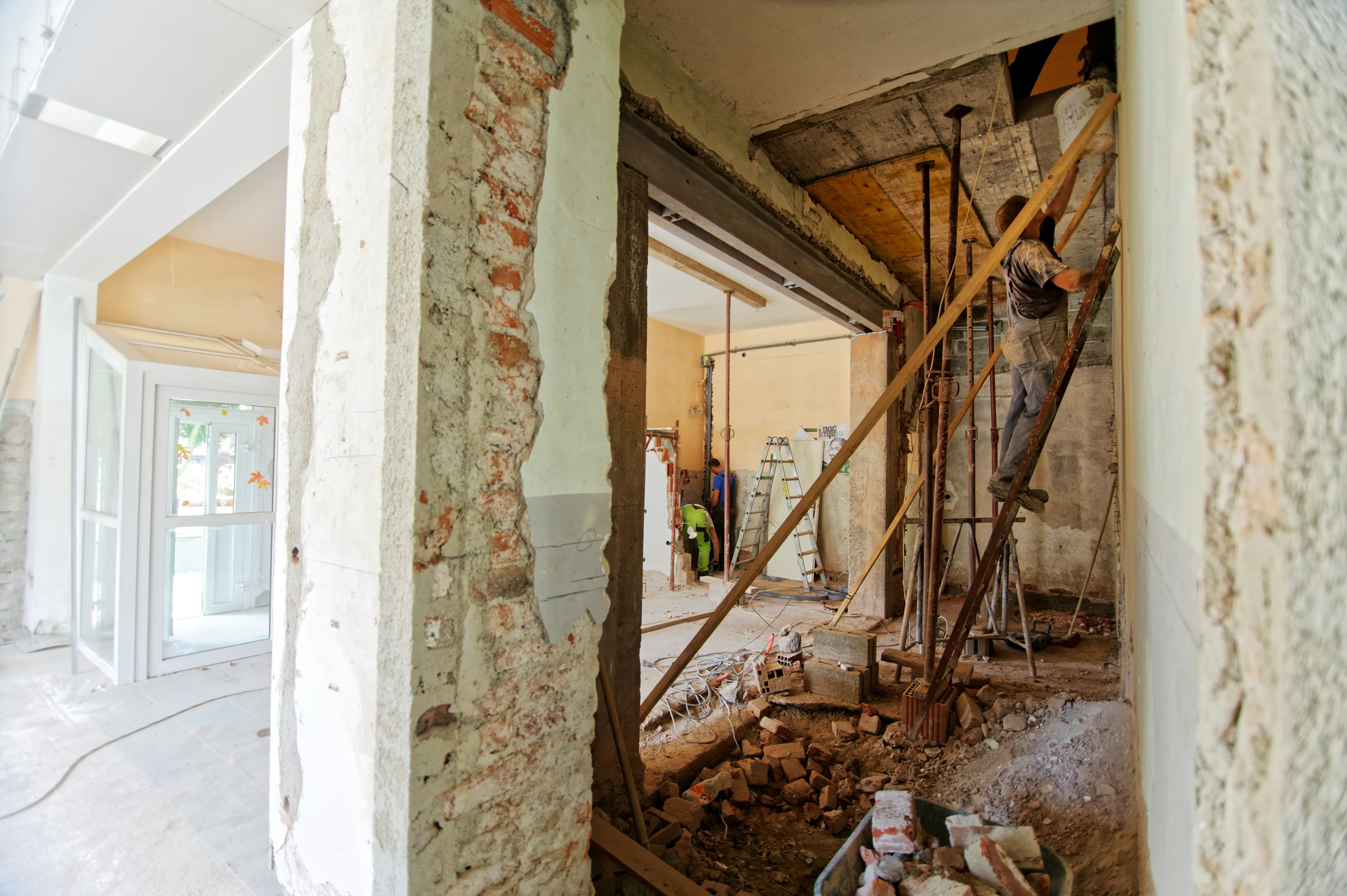 Living Space Revamp renovations project in Indiranagar, Bangalore by CD India