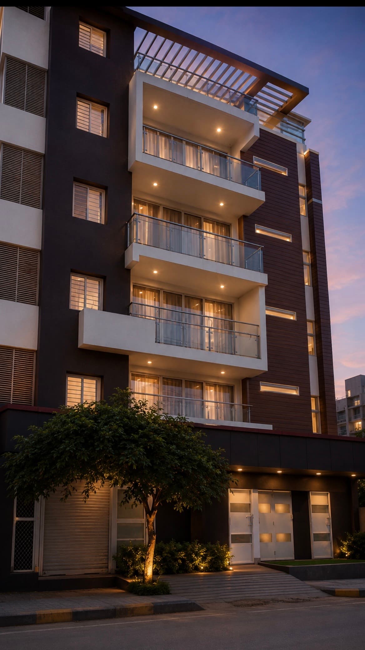 Krishna Kumar Residence constructions project in Electronic City, Bangalore by CD India